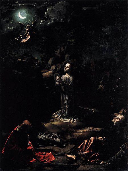 Jan Gossaert Mabuse Agony in the Garden oil painting picture